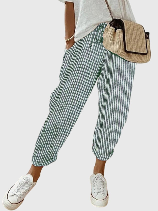 Ryan Chic Linen Beach Trouser