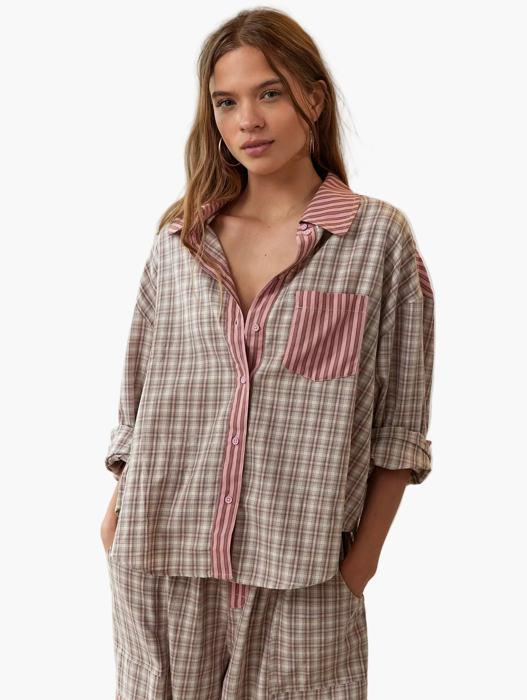 Mira Pajama Set in Loose Fit