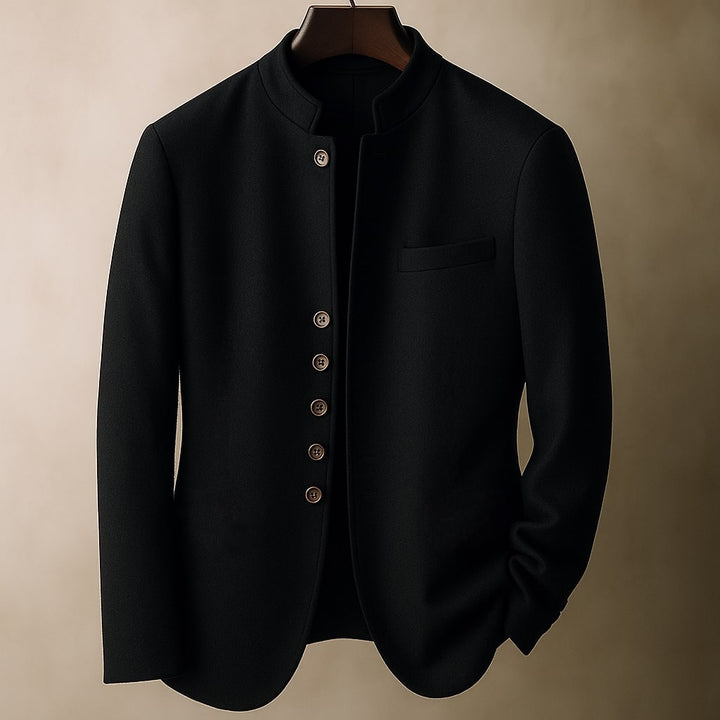Marsimo Wool Stand-Collar Jacket
