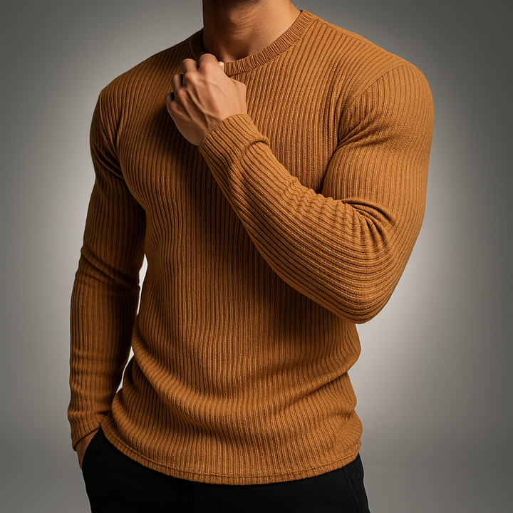 Quentin Rib-Knit Sweater