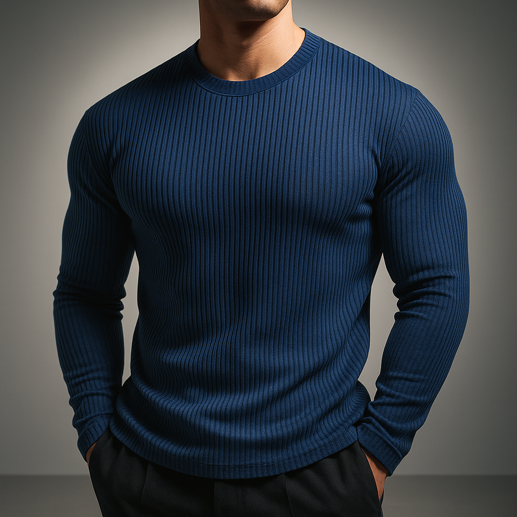Quentin Rib-Knit Sweater