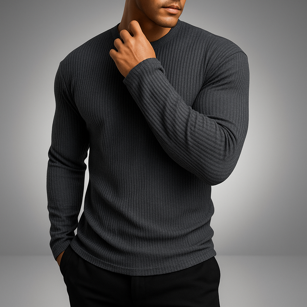 Quentin Rib-Knit Sweater