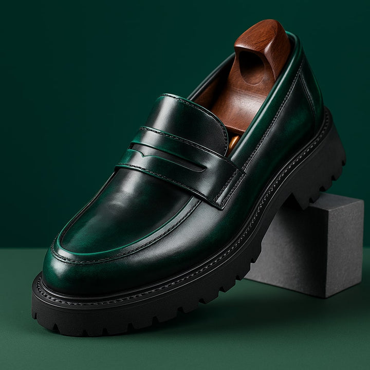 Santiago Leather Loafers