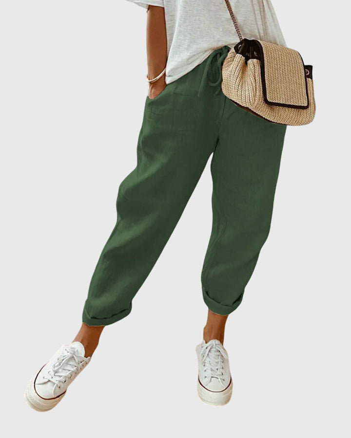 Ryan Chic Linen Beach Trouser