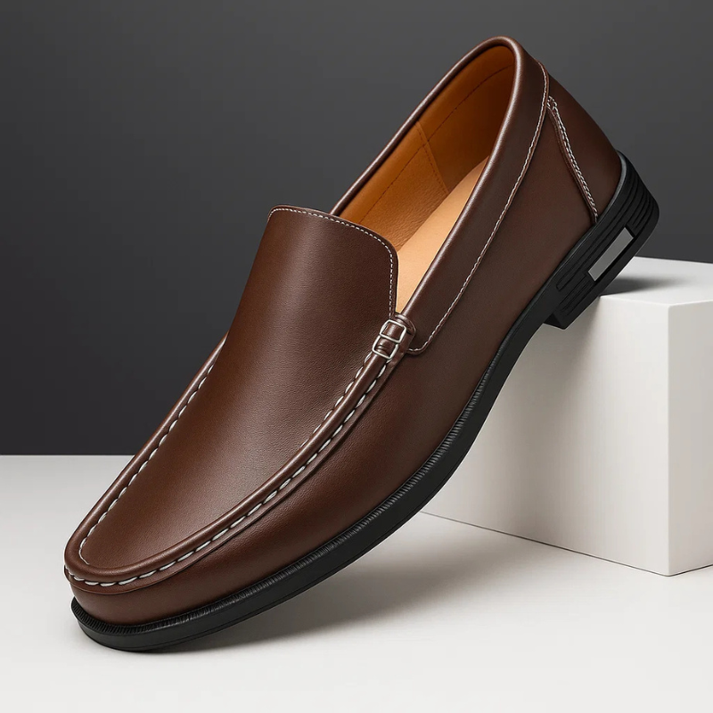 Vivana Italiana Leather Loafers