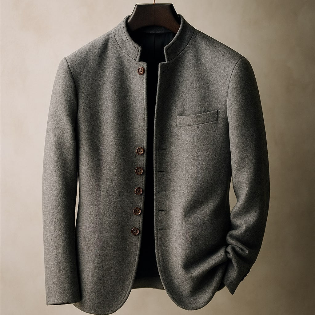 Marsimo Wool Stand-Collar Jacket – Haven Beck