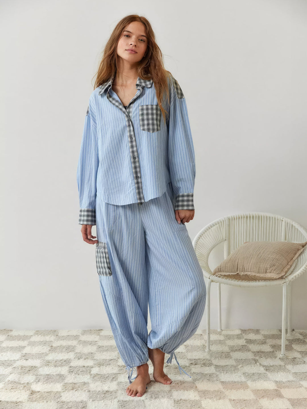 Mira Pajama Set in Loose Fit