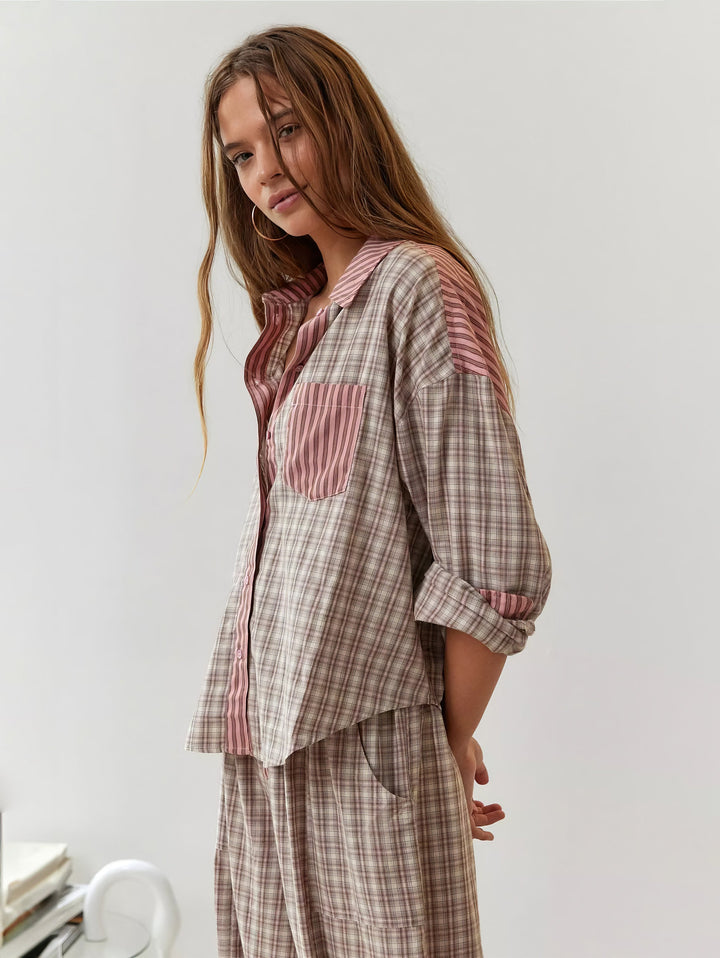 Mira Pajama Set in Loose Fit
