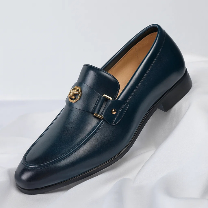Luciano Italian Leather Loafers