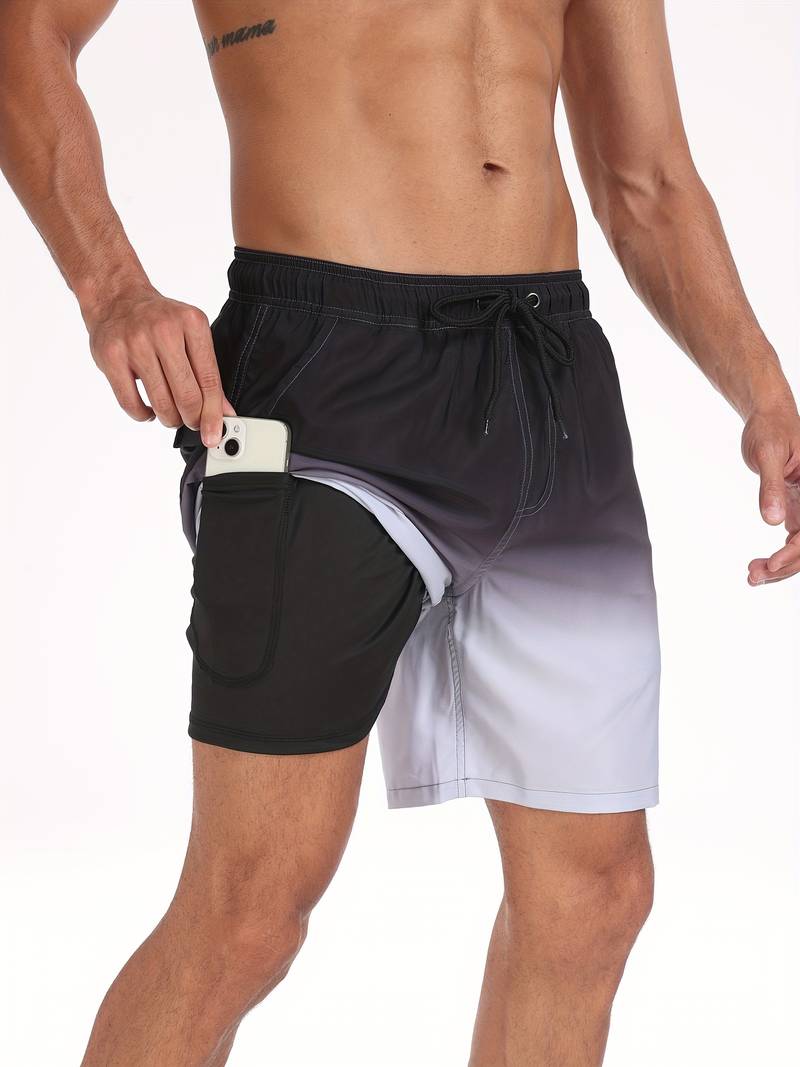 Ronan Flamingo Print Swim Trunk