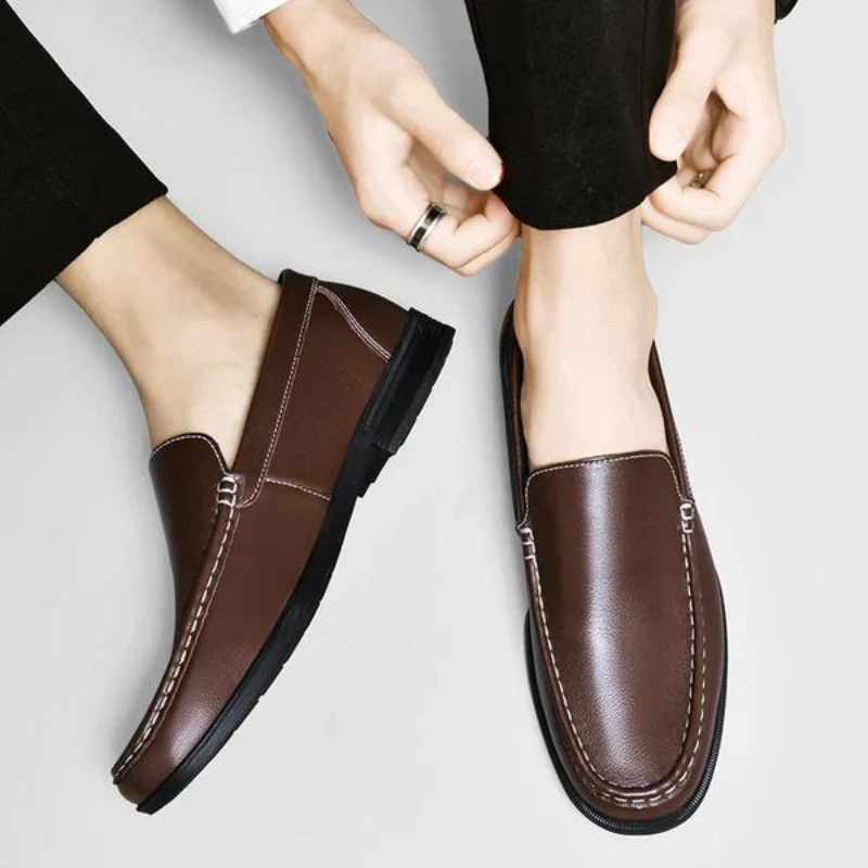 Vivana Italiana Leather Loafers