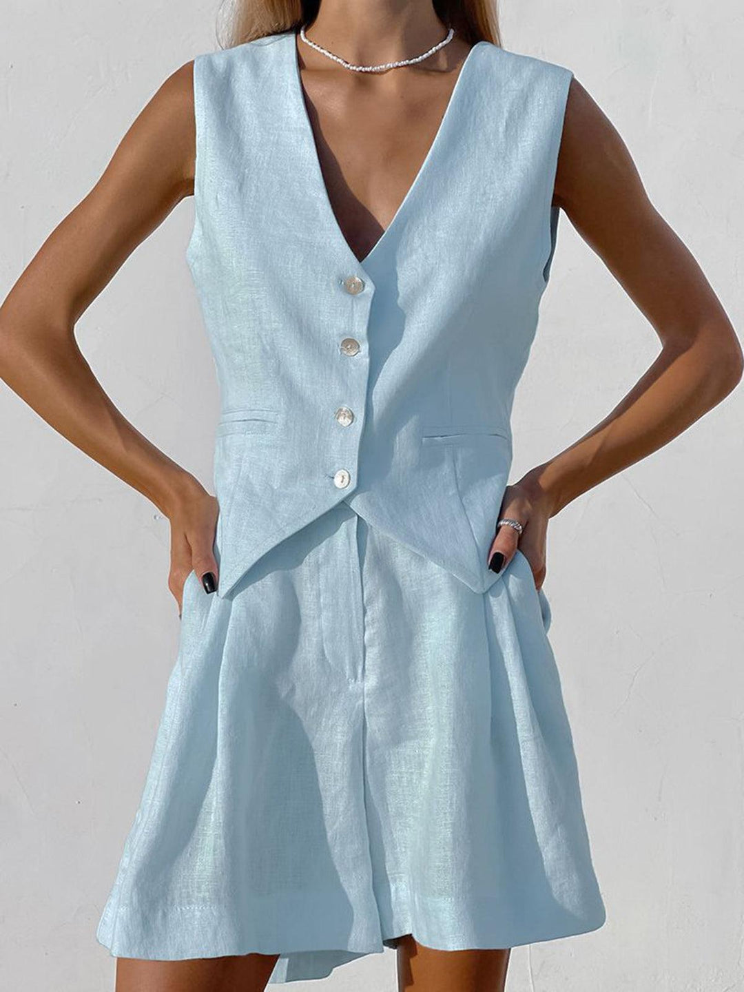Mayla Two Piece Shorts Set