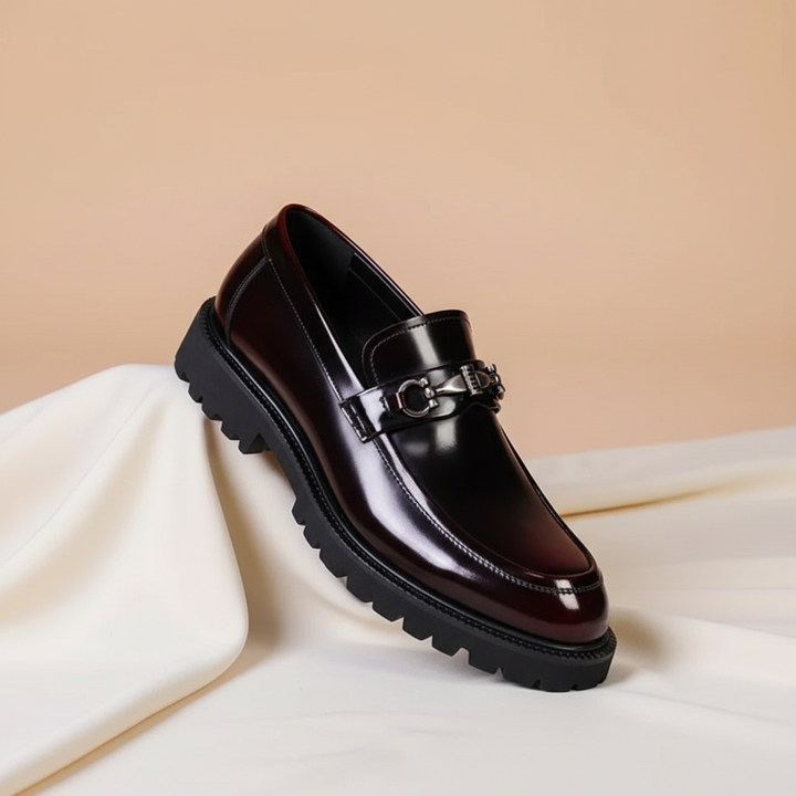 Valentino Leather Loafers