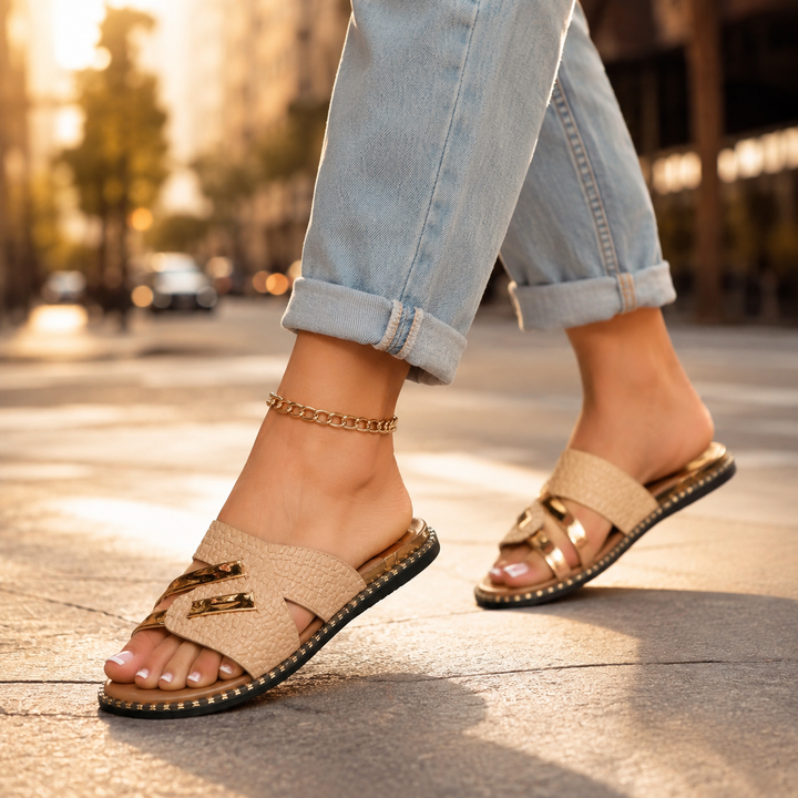 Monroe Orthopedic Lightweight Braided Sandals