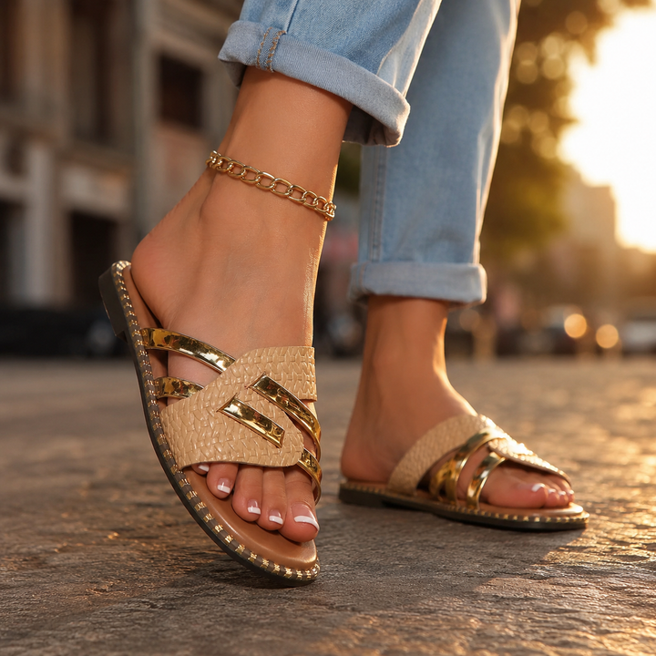 Monroe Orthopedic Lightweight Braided Sandals