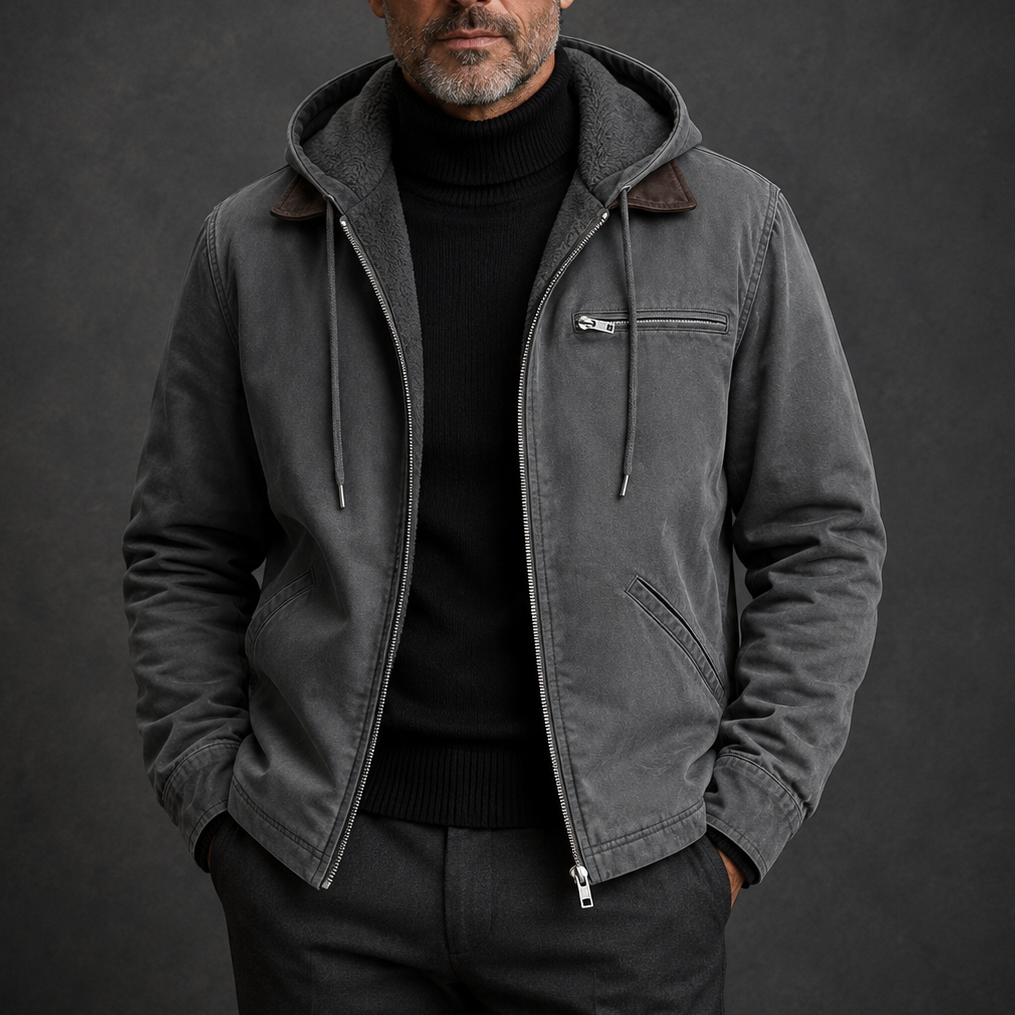 Everett Drawstring Heavyweight Jacket