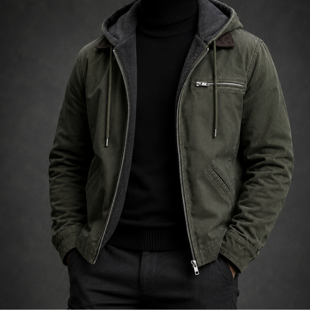 Everett Drawstring Heavyweight Jacket