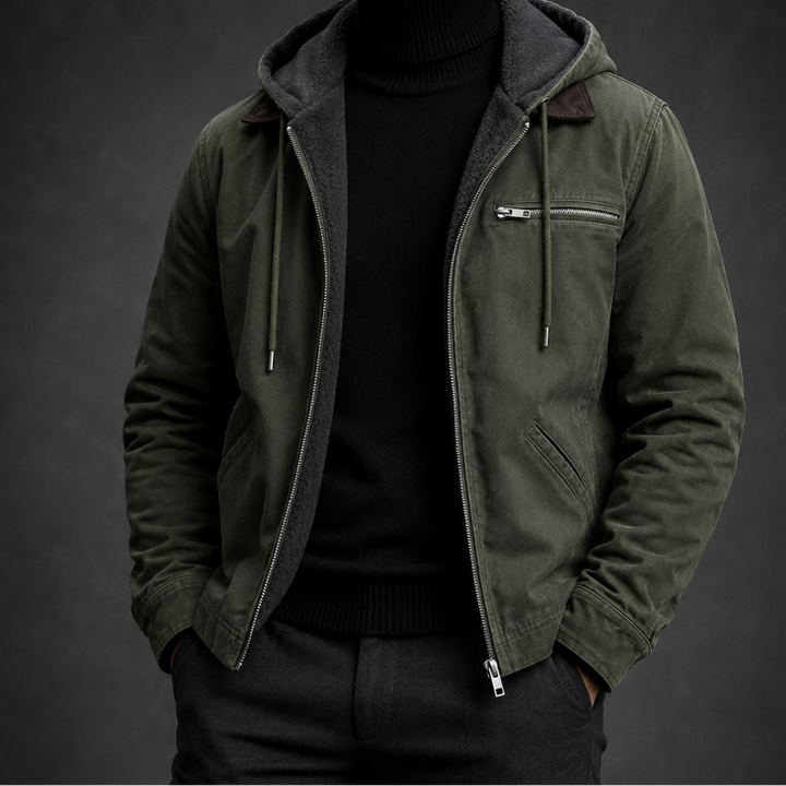 Everett Drawstring Heavyweight Jacket