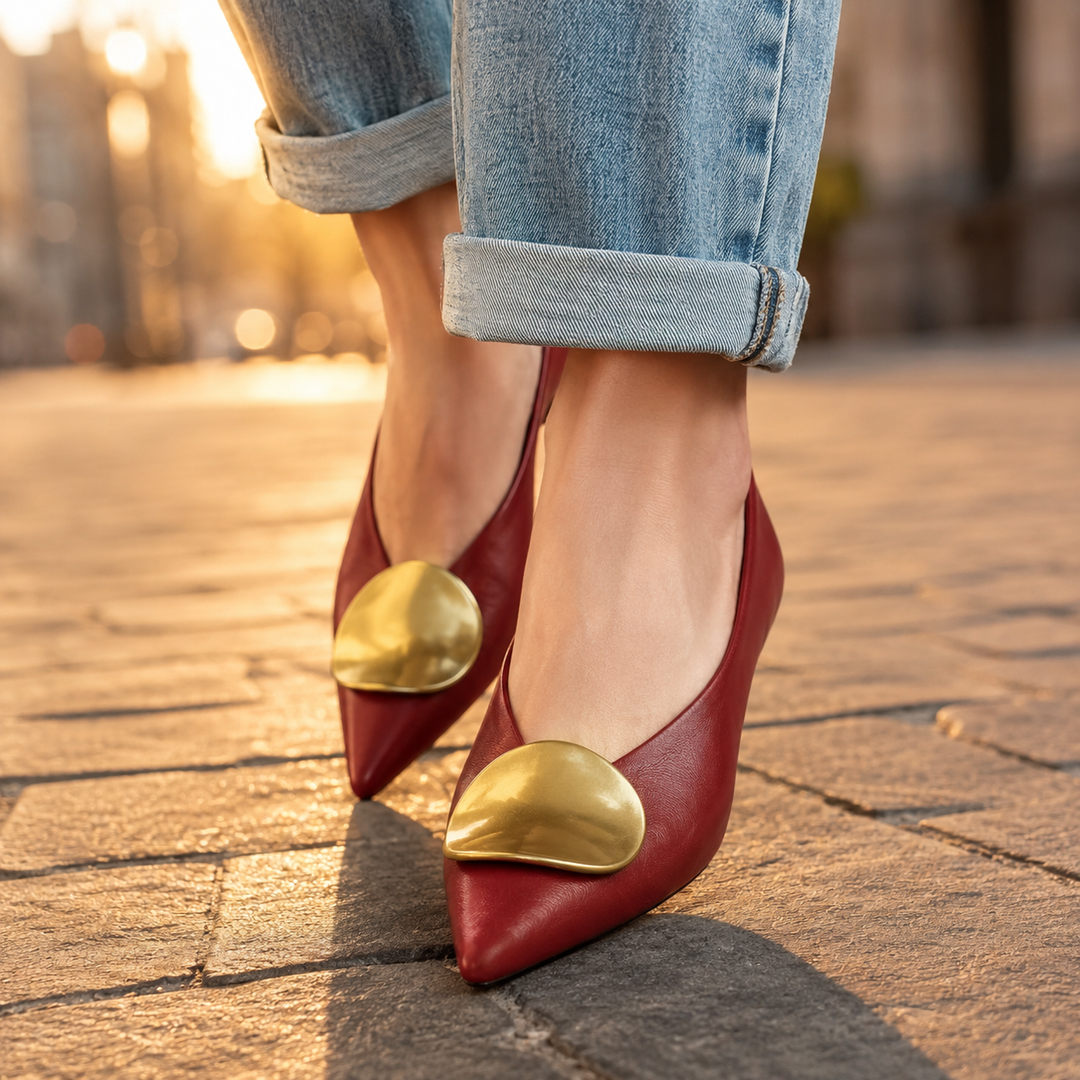 Cassidy Comfortable Pointed Toe Low Heels