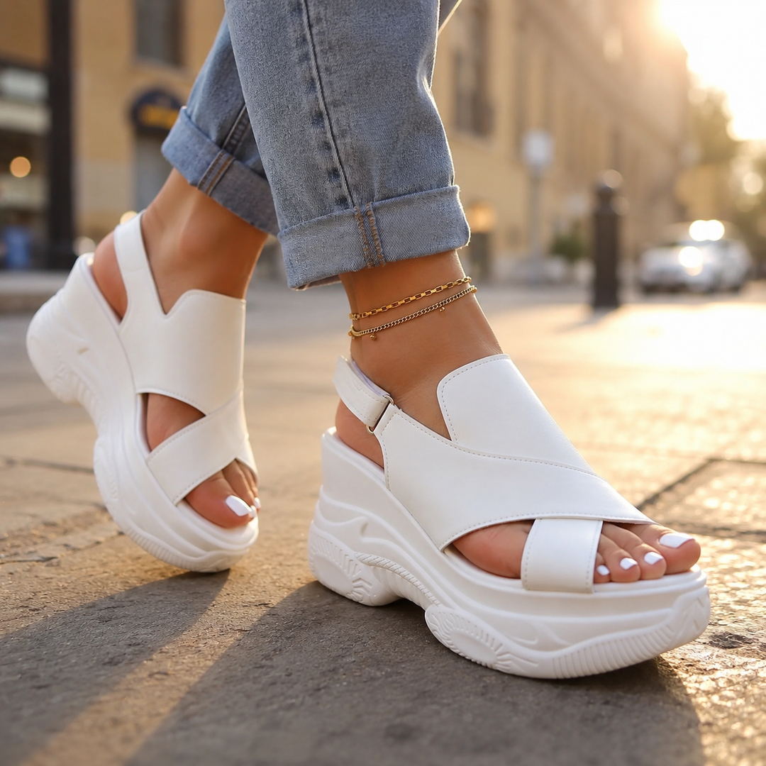 Valencia Orthopedic Chunky Sole Sandals