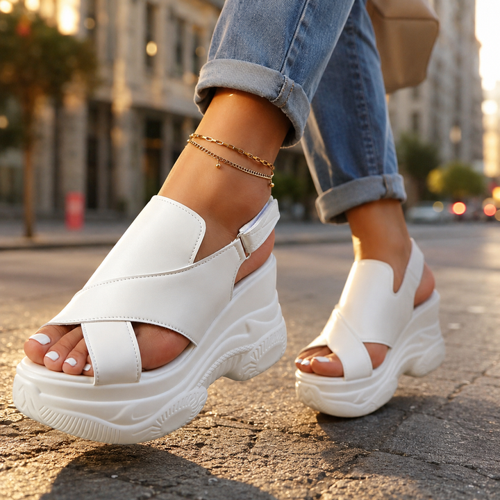 Valencia Orthopedic Chunky Sole Sandals