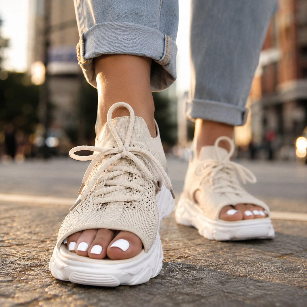 Virelia Comfortable Supportive Lace Up Sandals