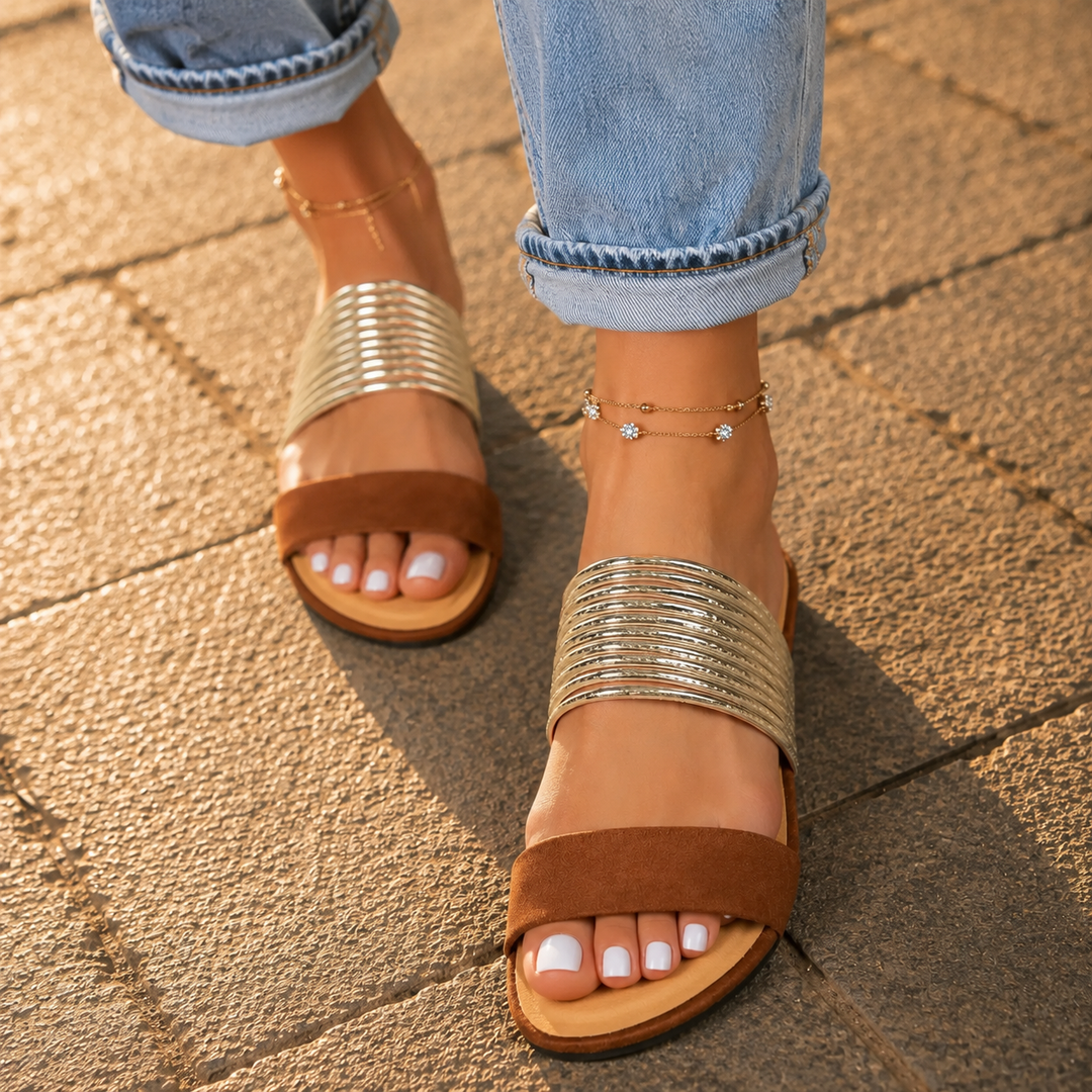 Sienna Orthopedic Cushioned Open Toe Sandals
