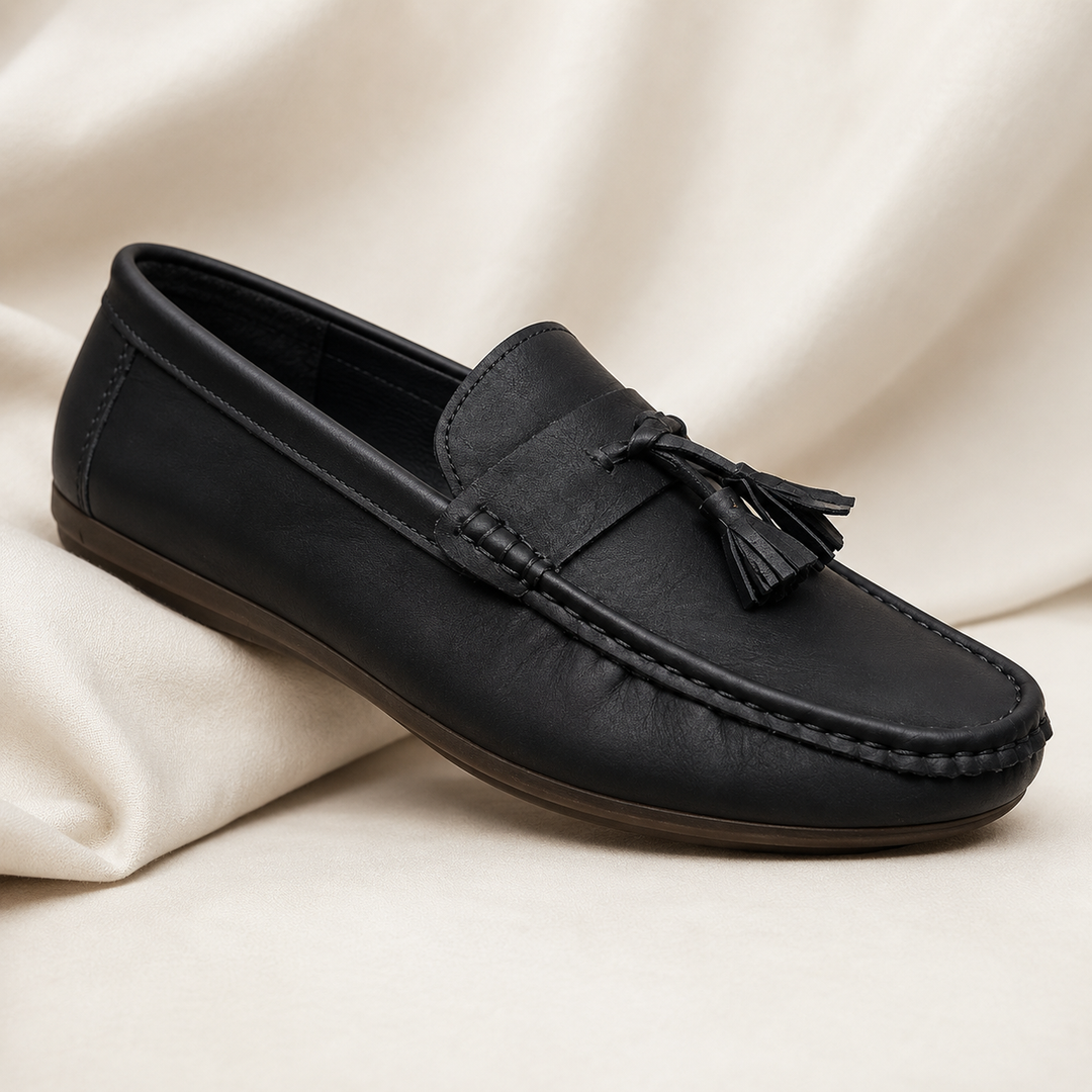 Thomas Leather Slip On Loafers