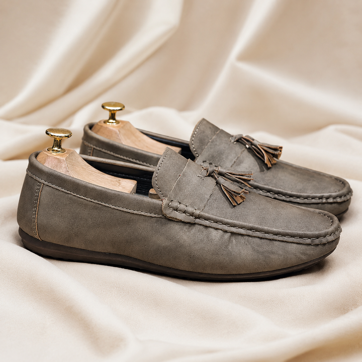 Thomas Leather Slip On Loafers