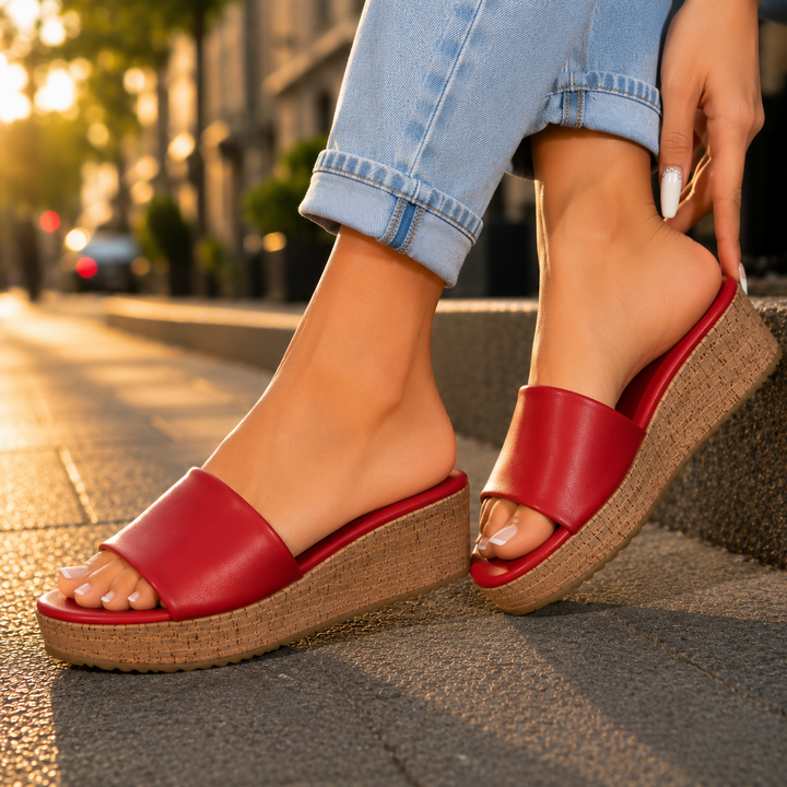 Karen Comfortable Wedge Sandals