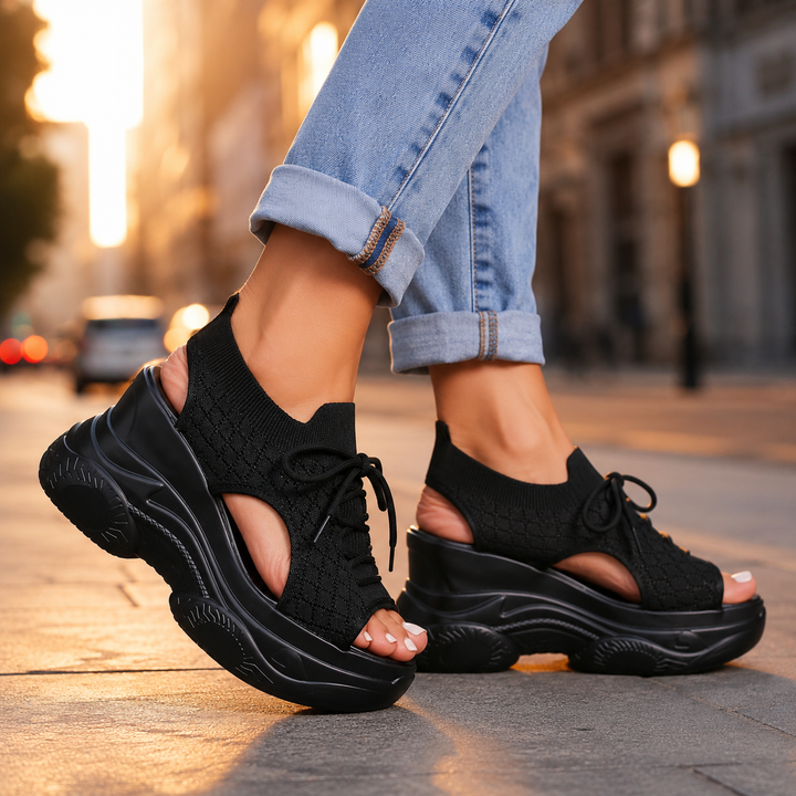 Cassie Orthopedic Platform Sandals