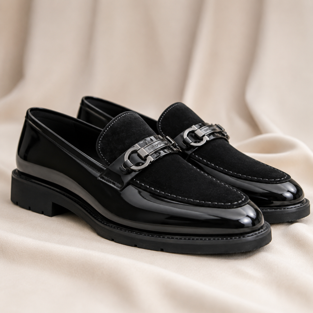 Ethan Metal Accent Casual Loafers