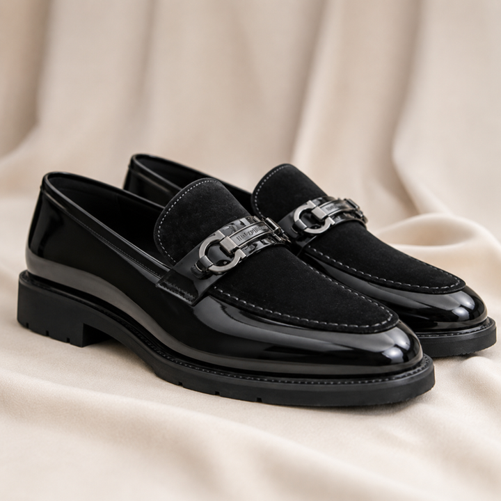 Ethan Metal Accent Casual Loafers