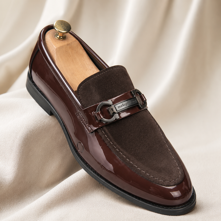 Ethan Metal Accent Casual Loafers