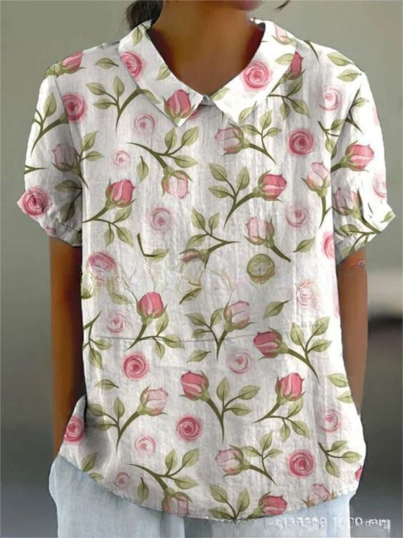 Georigia Floral Relaxed Button Shirt