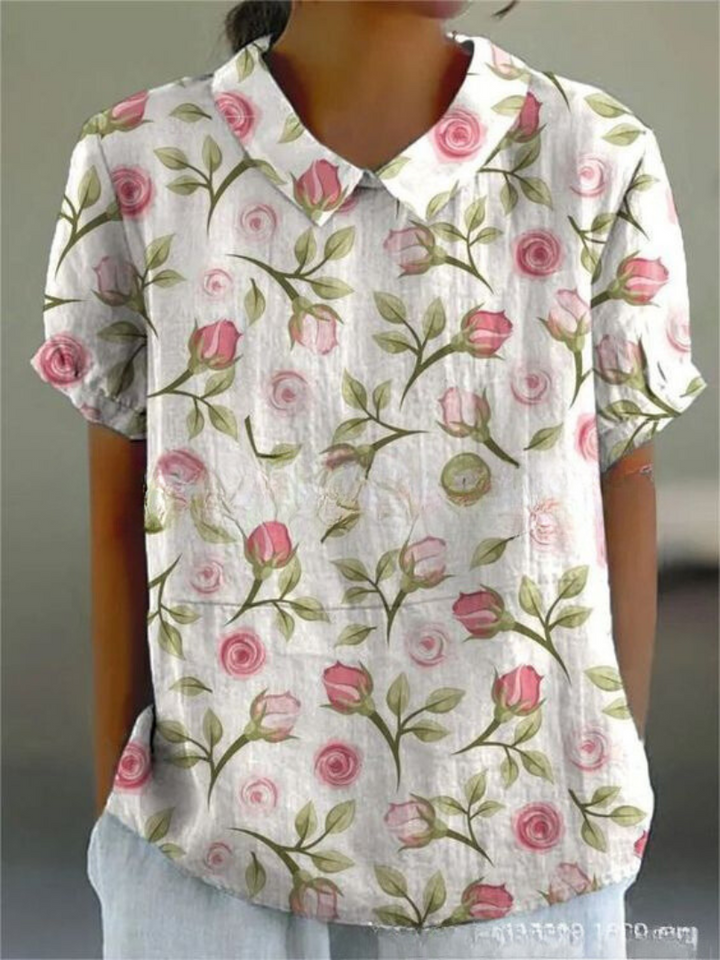 Georigia Floral Relaxed Button Shirt