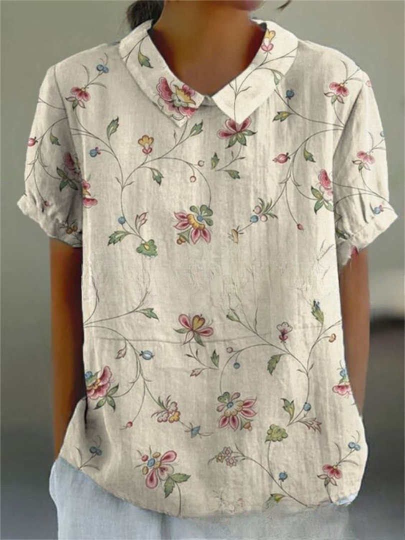 Georigia Floral Relaxed Button Shirt