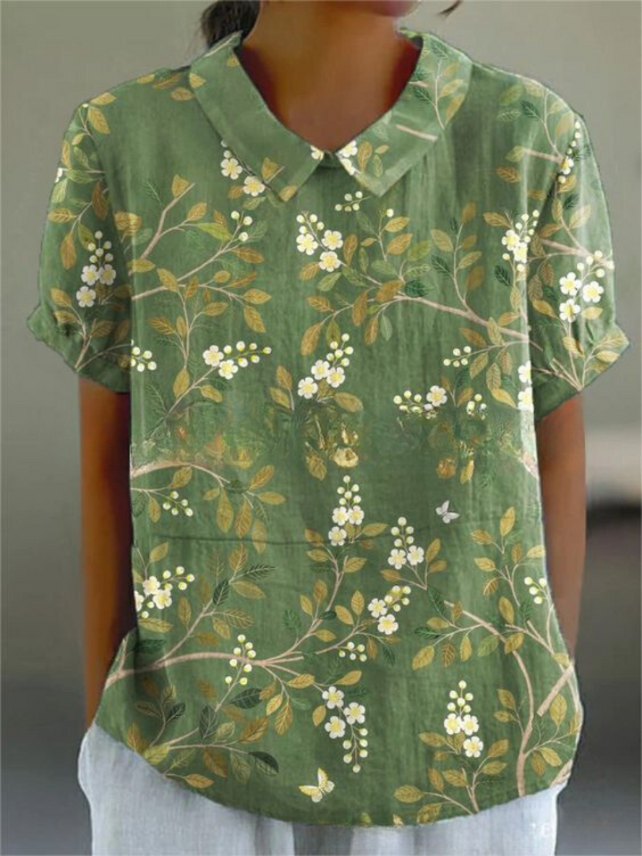 Georigia Floral Relaxed Button Shirt