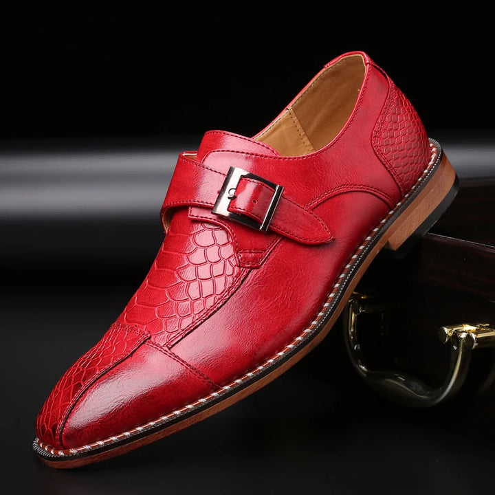Harrison Buckle Detail Oxford Shoes