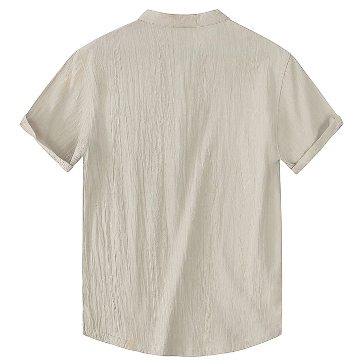 Caleb Short Sleeve Henley Shirt