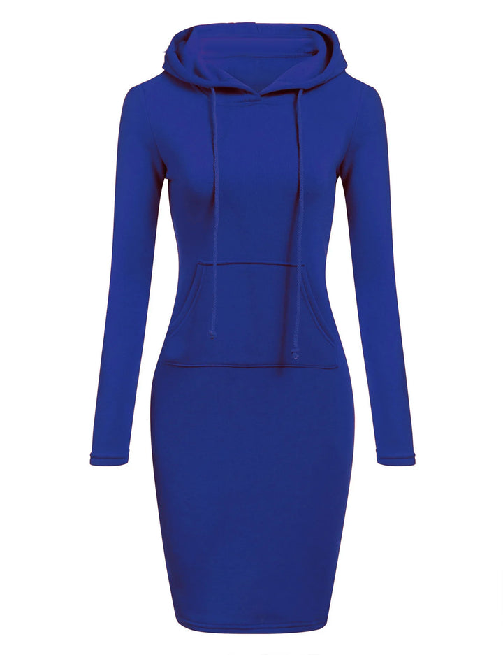 Wilder Hooded Sweatshirt Dress