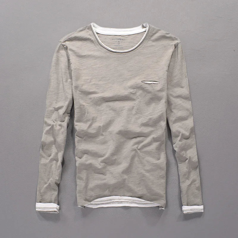 Hadrian Cotton Henley T-Shirt