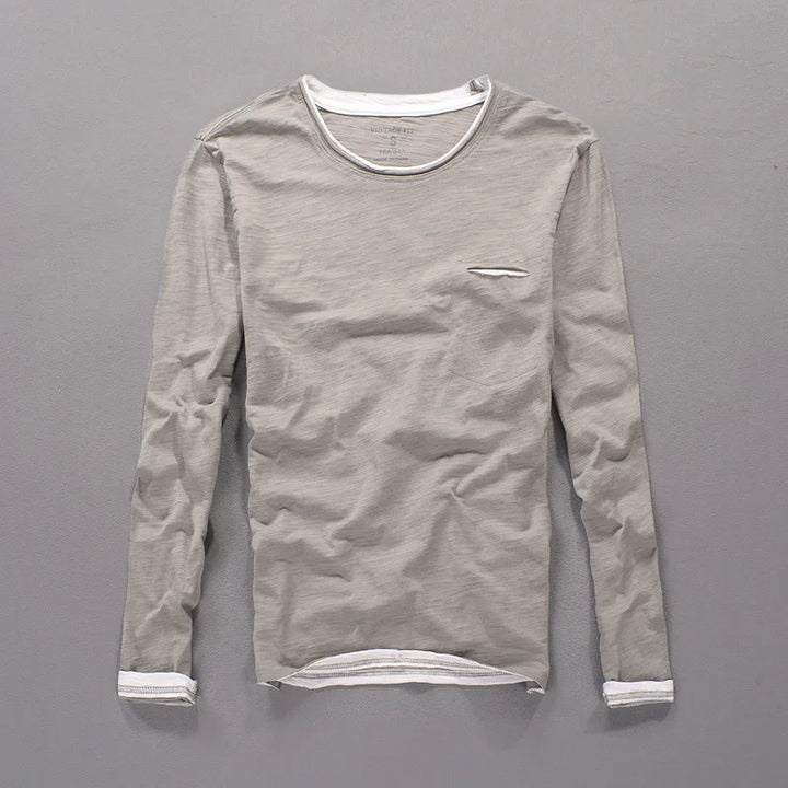 Hadrian Cotton Henley T-Shirt
