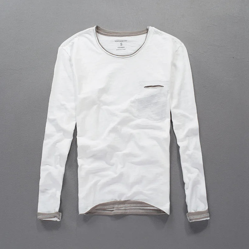 Hadrian Cotton Henley T-Shirt