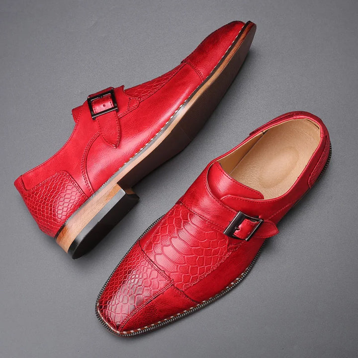 Harrison Buckle Detail Oxford Shoes