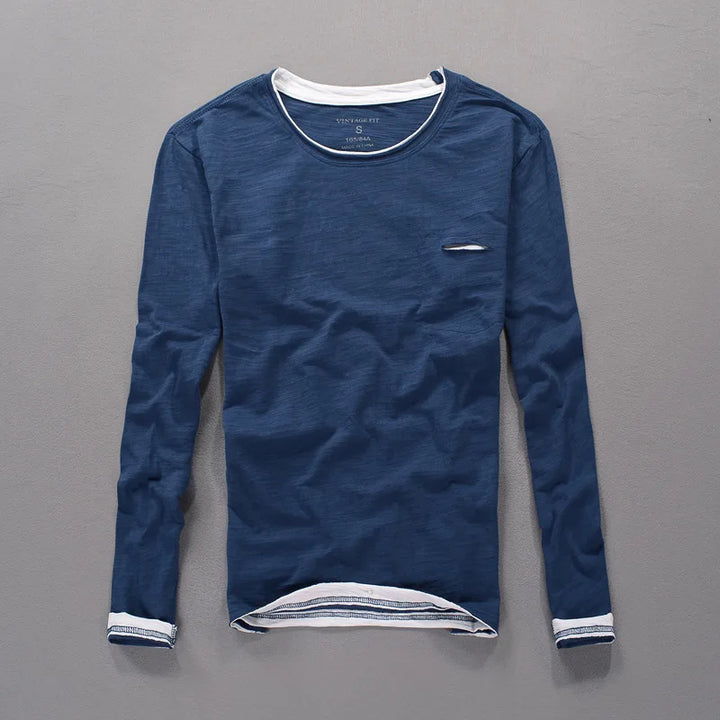 Hadrian Cotton Henley T-Shirt