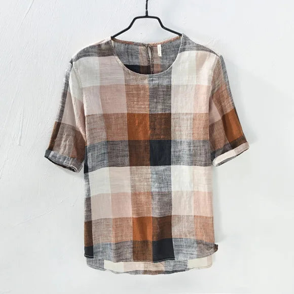Colby Short Sleeve Plaid Shirt