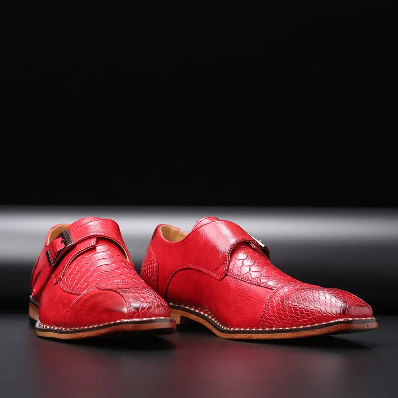 Harrison Buckle Detail Oxford Shoes