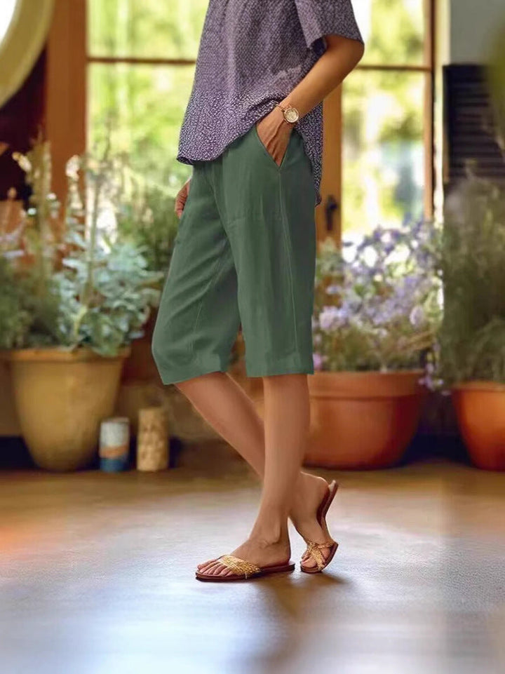 Maebelle Knee Length Summer Shorts