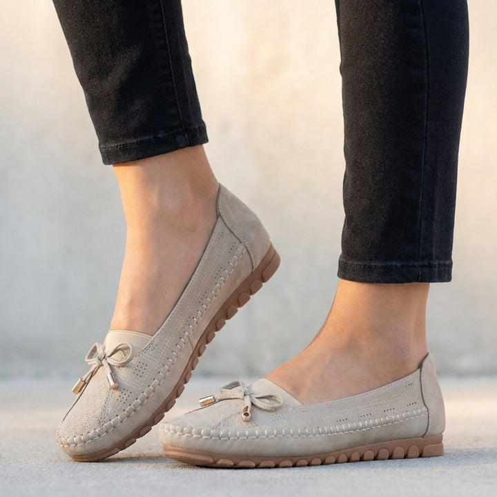 Orlene Orthopedic Perforated Comfort Loafers